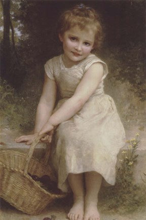 Plums by William Adolphe Bouguereau