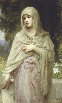 Meditation, 1902 by William Adolphe Bouguereau