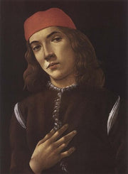 Portrait of Youth by Sandro Botticelli