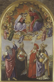 Kronung Mariae by Sandro Botticelli
