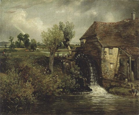 Parham's Mill, Gillingham, Dorset by John Constable