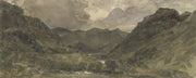 Landscape of Hills and Mountains by John Constable
