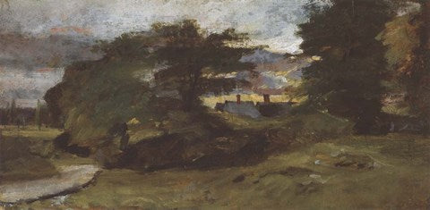 Landscape with Cottages by John Constable