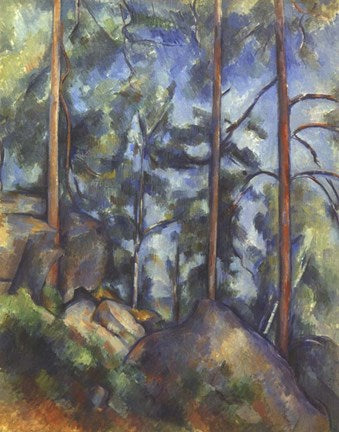 Pines, 1896-99 by Paul Cezanne