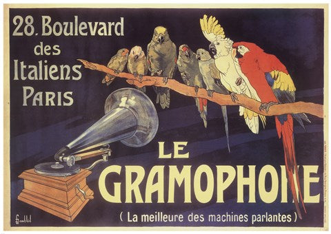 Gramophone by Charles Bombled