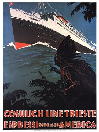 Cosulich Line Trieste by A. Dondov