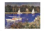The Bassin at Argenteuil by Claude Monet