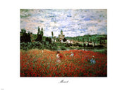Field of Poppies, Vetheuil by Claude Monet