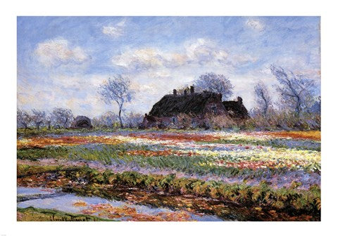Tulip Fields at Sassenheim by Claude Monet