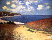 Meadow Rd. to Pourville by Claude Monet