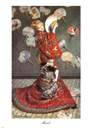 La Japonaise by Claude Monet