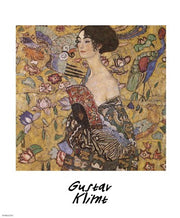 Lady with Fan, c.1917 by Gustav Klimt