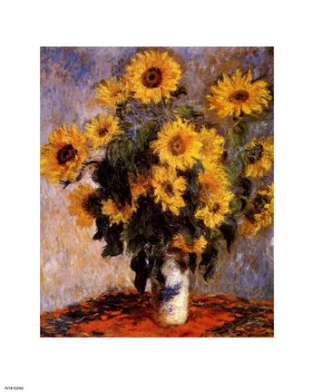Sunflowers, c.1881 by Claude Monet