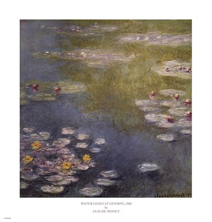 Waterlilies at Giverny by Claude Monet