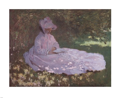 Springtime by Claude Monet
