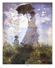 Madame Monet and Her Son by Claude Monet