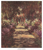 A Pathway in Monet's Garden at Giverny, c.1902 by Claude Monet