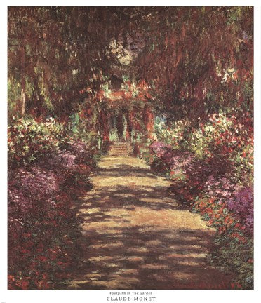 A Pathway in Monet's Garden at Giverny, c.1902 by Claude Monet
