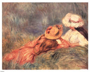 Jeune Filles Au Bord De L'Eau by Pierre-Auguste Renoir