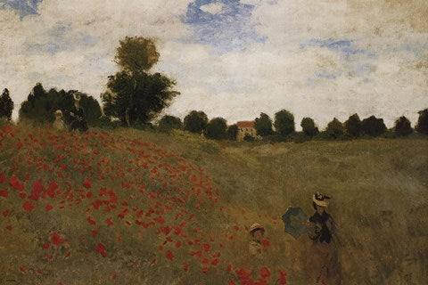 Poppies by Claude Monet