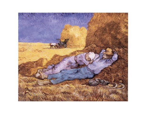 The Siesta, c.1889 by Vincent Van Gogh