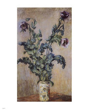 Purple Poppies by Claude Monet
