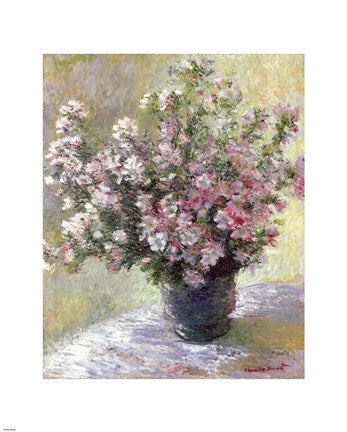 Vase of Flowers by Claude Monet
