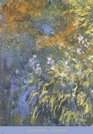 Yellow Iris by Claude Monet