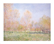 Spring in Giverny by Claude Monet