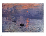 Impression, Sunrise, c.1872 (blue) by Claude Monet