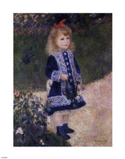 Girl with a Watering Can by Pierre-Auguste Renoir