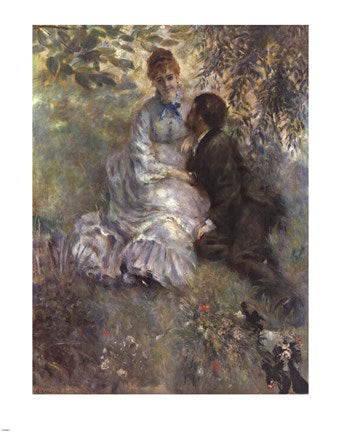Idylle (Lovers) by Pierre-Auguste Renoir
