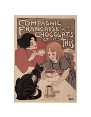 Compagnie Francaise des Chocolats by Theophile-Alexandre Steinlen