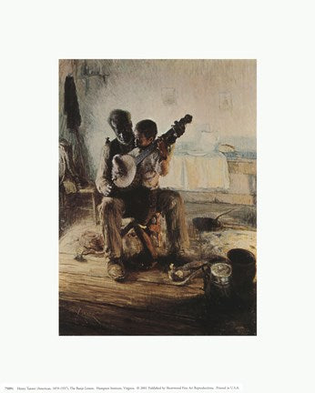 Banjo Lesson by Henry Ossawa Tanner
