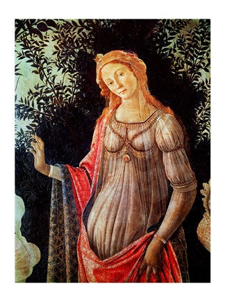 Primavera, detail of Venus, c.1478 by Sandro Botticelli