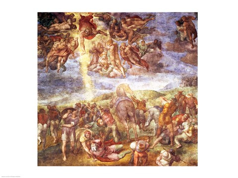 Conversion of St. Paul by Michelangelo Buonarroti