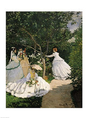 Women in the Garden, 1867 by Claude Monet