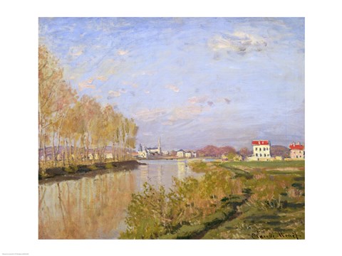 The Seine at Argenteuil, 1873 by Claude Monet