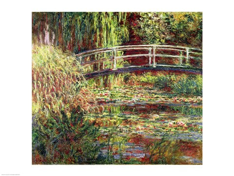 Waterlily Pond: Pink Harmony, 1900 by Claude Monet