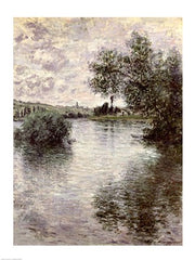 The Seine at Vetheuil, 1879 by Claude Monet