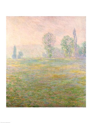 Meadows in Giverny, 1888 by Claude Monet