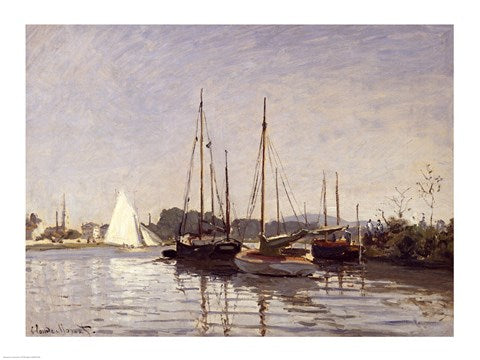 Pleasure Boats, Argenteuil, c.1872-3 by Claude Monet