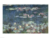 Waterlilies: Green Reflections, 1914-18 (detail) by Claude Monet