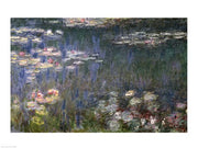 Waterlilies: Green Reflections, 1914-18 (left section) by Claude Monet