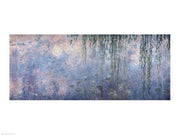Waterlilies: Morning with Weeping Willows, detail of central section, 1914-18 by Claude Monet
