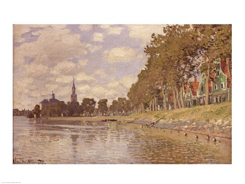 Zaandam (Holland) 1871 by Claude Monet