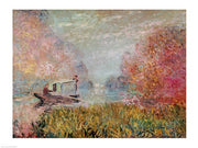 The Boat Studio on the Seine, 1875 by Claude Monet