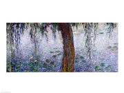 Waterlilies: Morning with Weeping Willows, detail of the right section, 1915-26 by Claude Monet