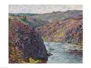 Ravines of the Creuse at the End of the Day, 1889 by Claude Monet