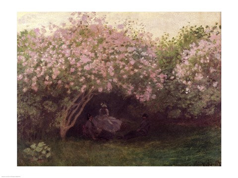 Lilacs, Grey Weather, c.1872-73 by Claude Monet